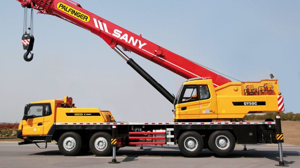 Alat berat Mobile Crane