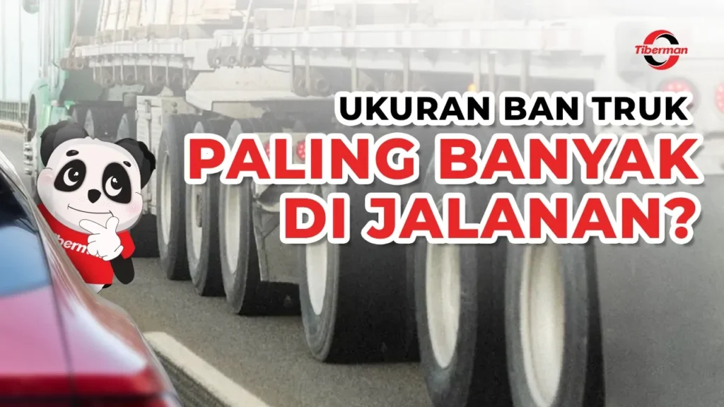 ukuran ban truk di jalanan