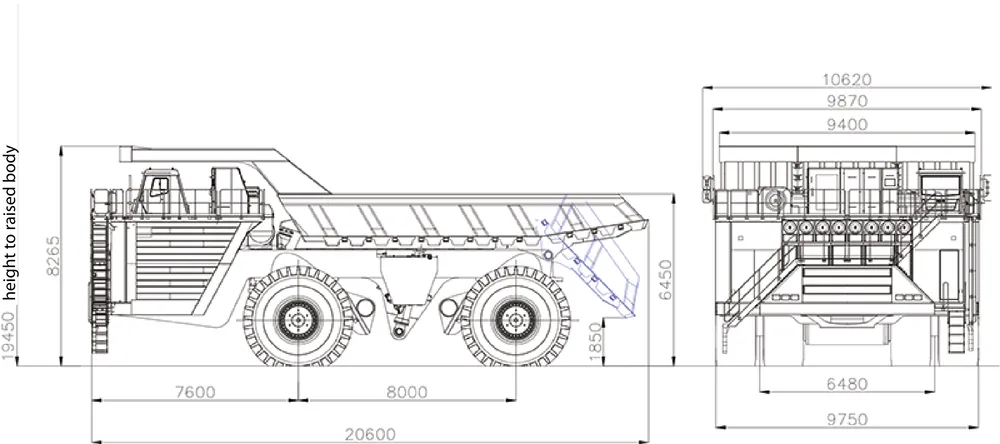 75710 Ukuran dimensi