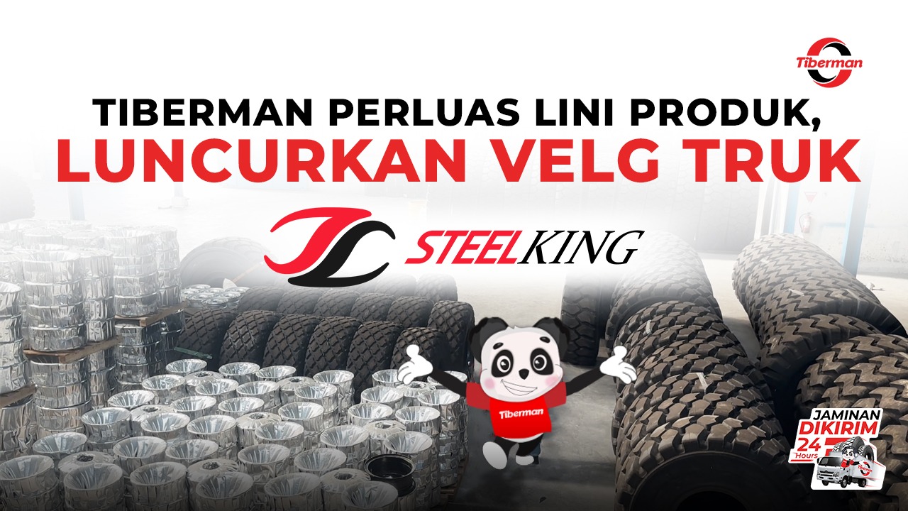 Tiberman Perluas Lini Produk: Luncurkan Velg Truk Steelking