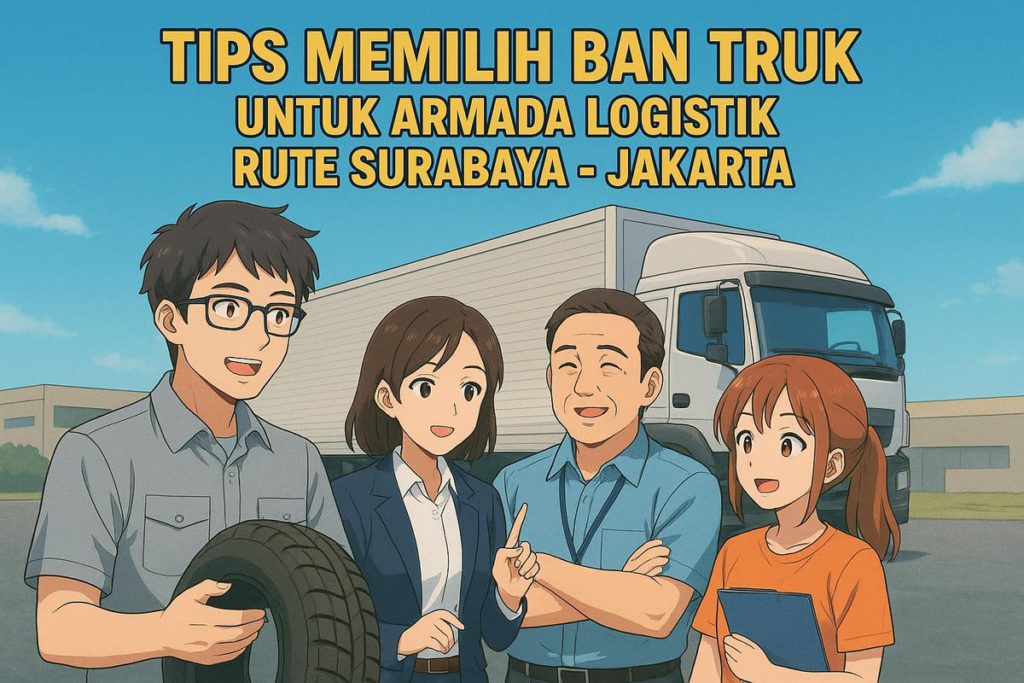 Tips Memilih Ban Truk untuk Armada Logistik Rute Surabaya - Jakarta