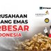 tambang emas terbesar di Indonesia