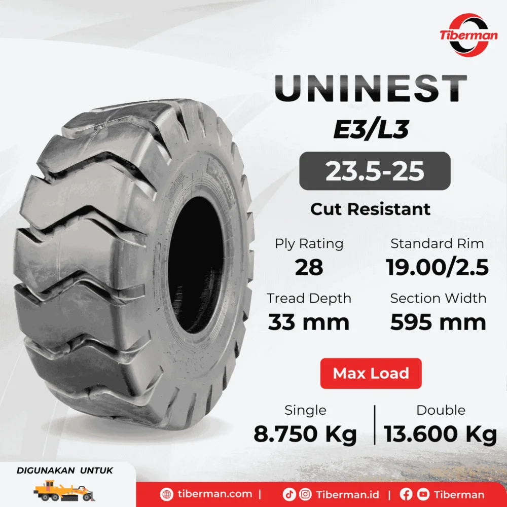 Uninest E3/L3 Cut Resistance 23.5-25 28PR