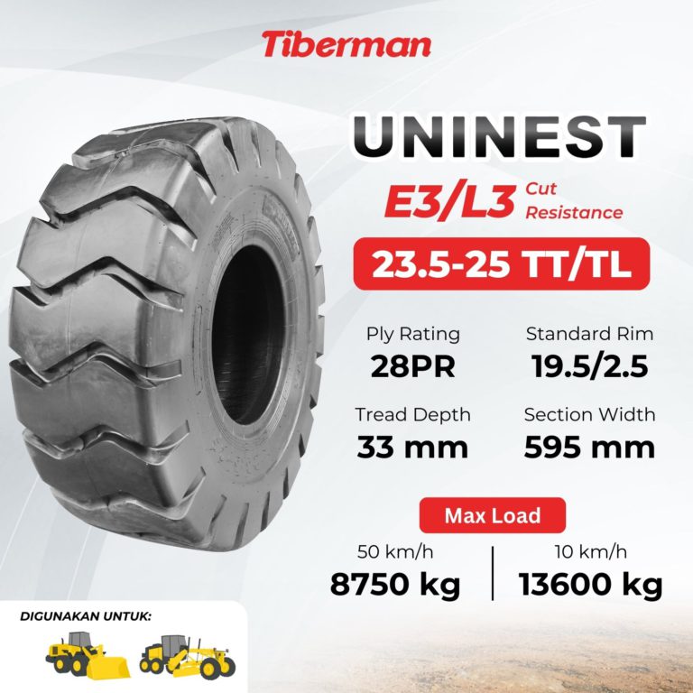 Uninest E3/L3 Cut Resistance 23.5-25 28PR