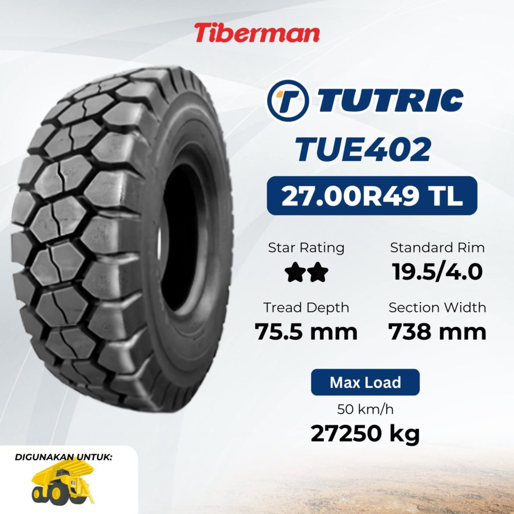 Tutric TUE402 27.00R49 ** E4
