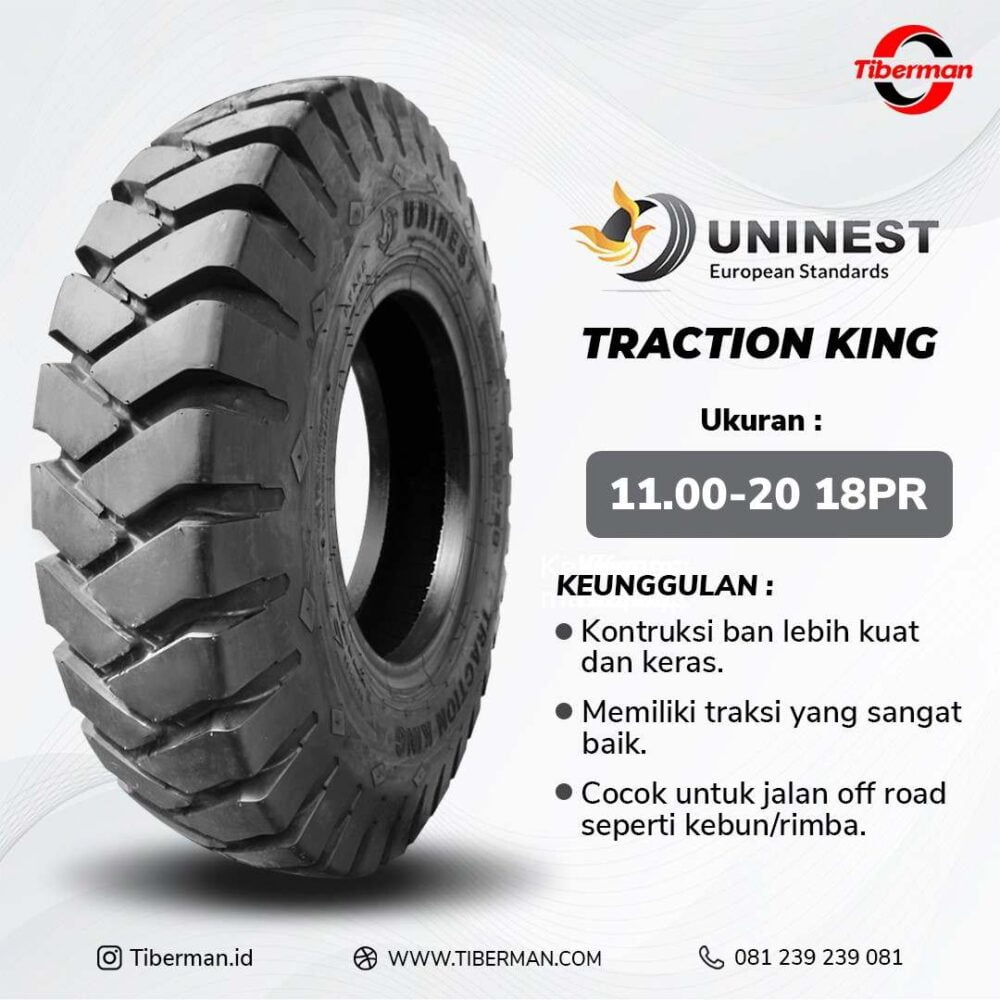 Ban Truk Uninest Traction King 11.00-20 18PR