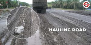 Jalan hauling atau hauling road