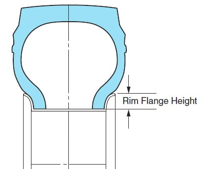 Rim Flange Height