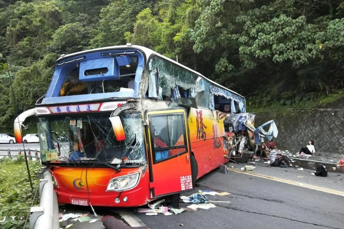 Risiko kecelakaan bus