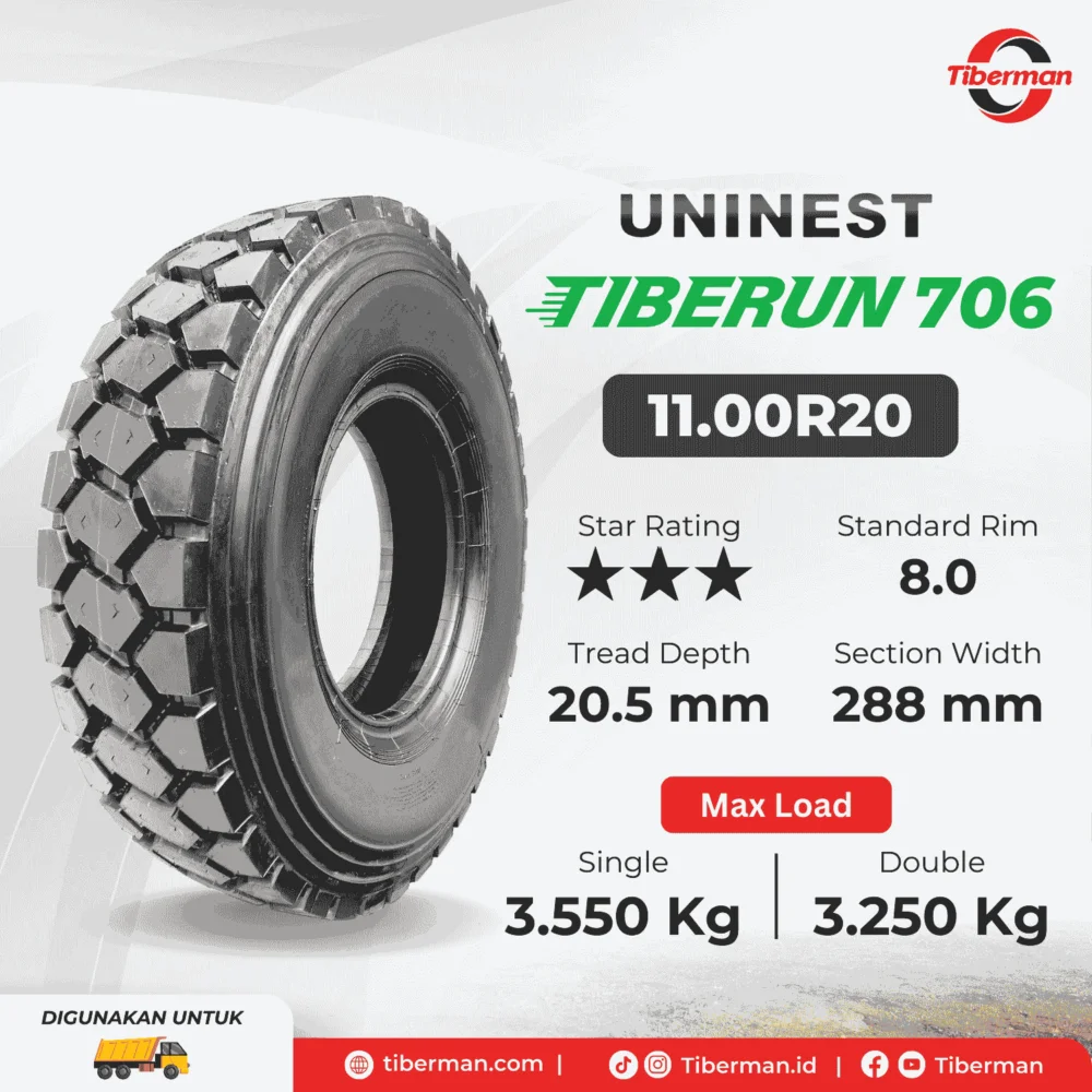 Uninest Tiberun 706 11.00R20 ***