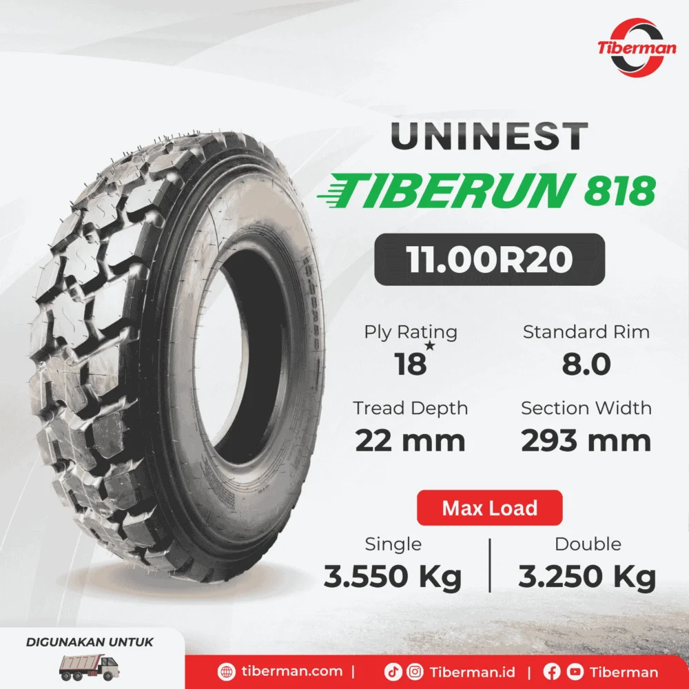 Uninest Tiberun 818 11.00R20 18PR