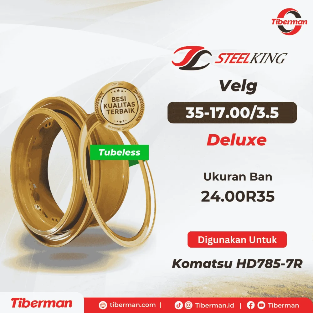 Velg SteelKing 24.00R35 Deluxe 35-17.00/3.5 Tubeless