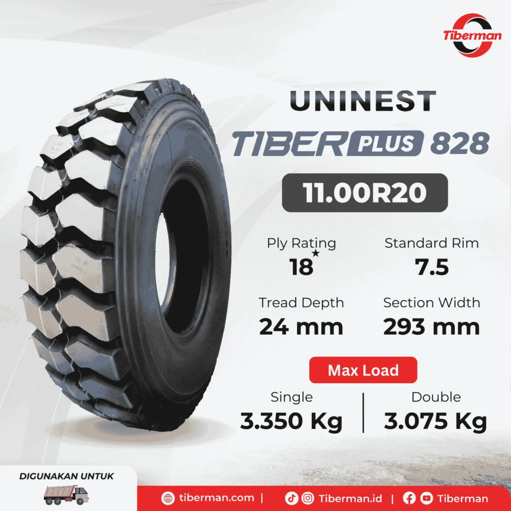 Uninest Tiberplus 828 11.00R20 18PR