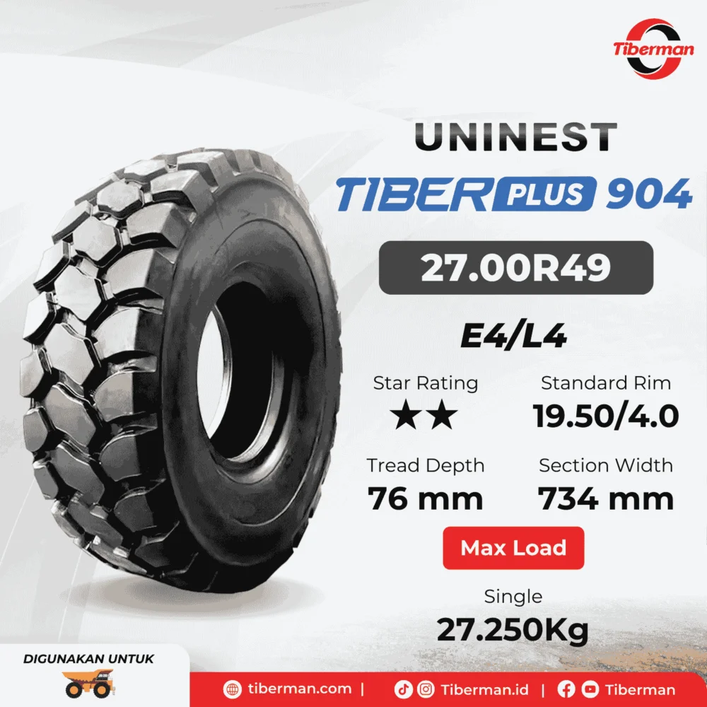 Uninest Tiberplus 904 27.00R49 **