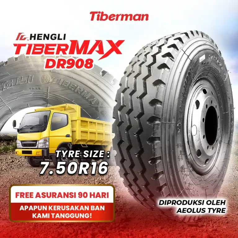 Hengli TiberMAX DR908 7.50R16 14PR