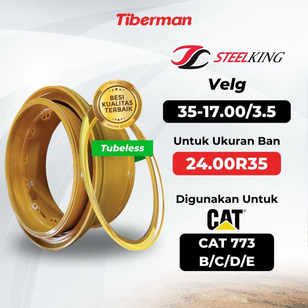 Velg SteelKing 24.00R35 Deluxe 35-17.00/3.5 Tubeless