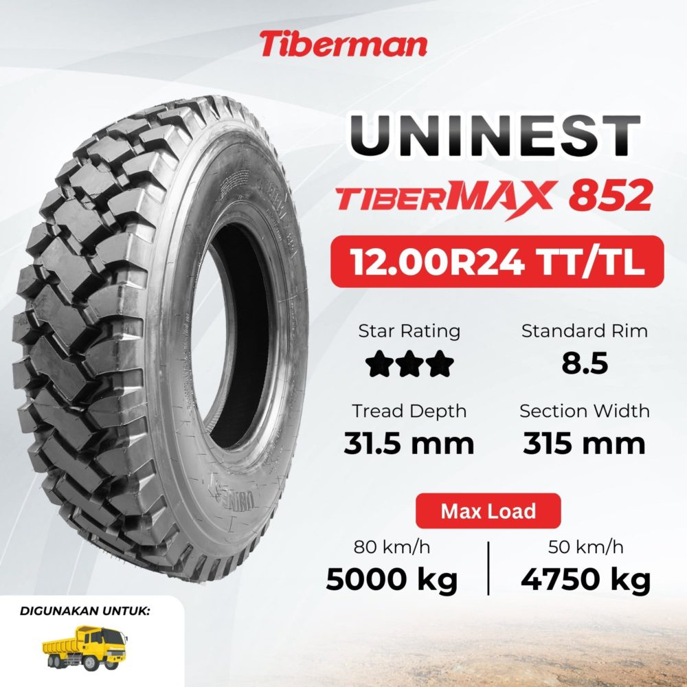 Uninest TiberMAX 852 12.00R24 ***