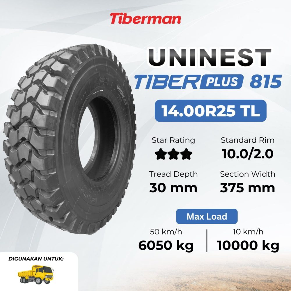 Uninest TiberPlus 815 14.00R25 *** E3