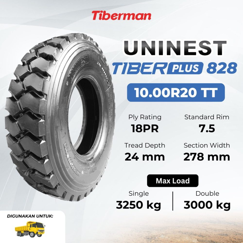 Uninest TiberPlus 828 10.00R20 18PR
