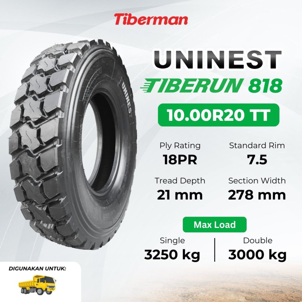 Uninest Tiberun 818 10.00R20 18PR