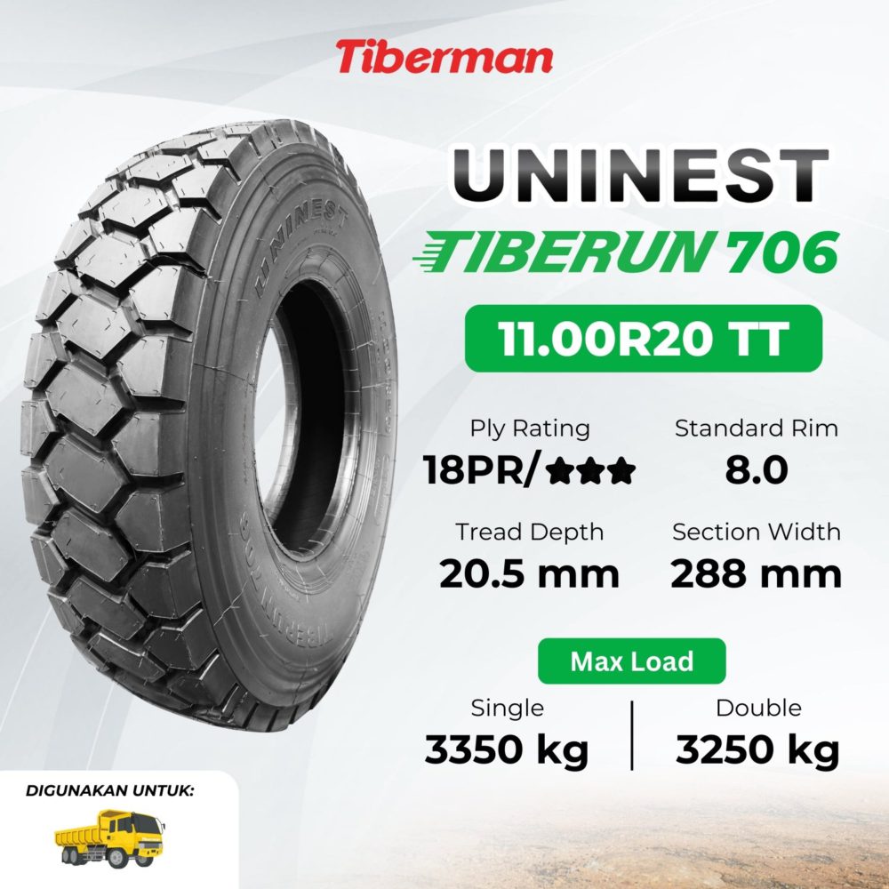Uninest Tiberun 706 11.00R20 18PR/***