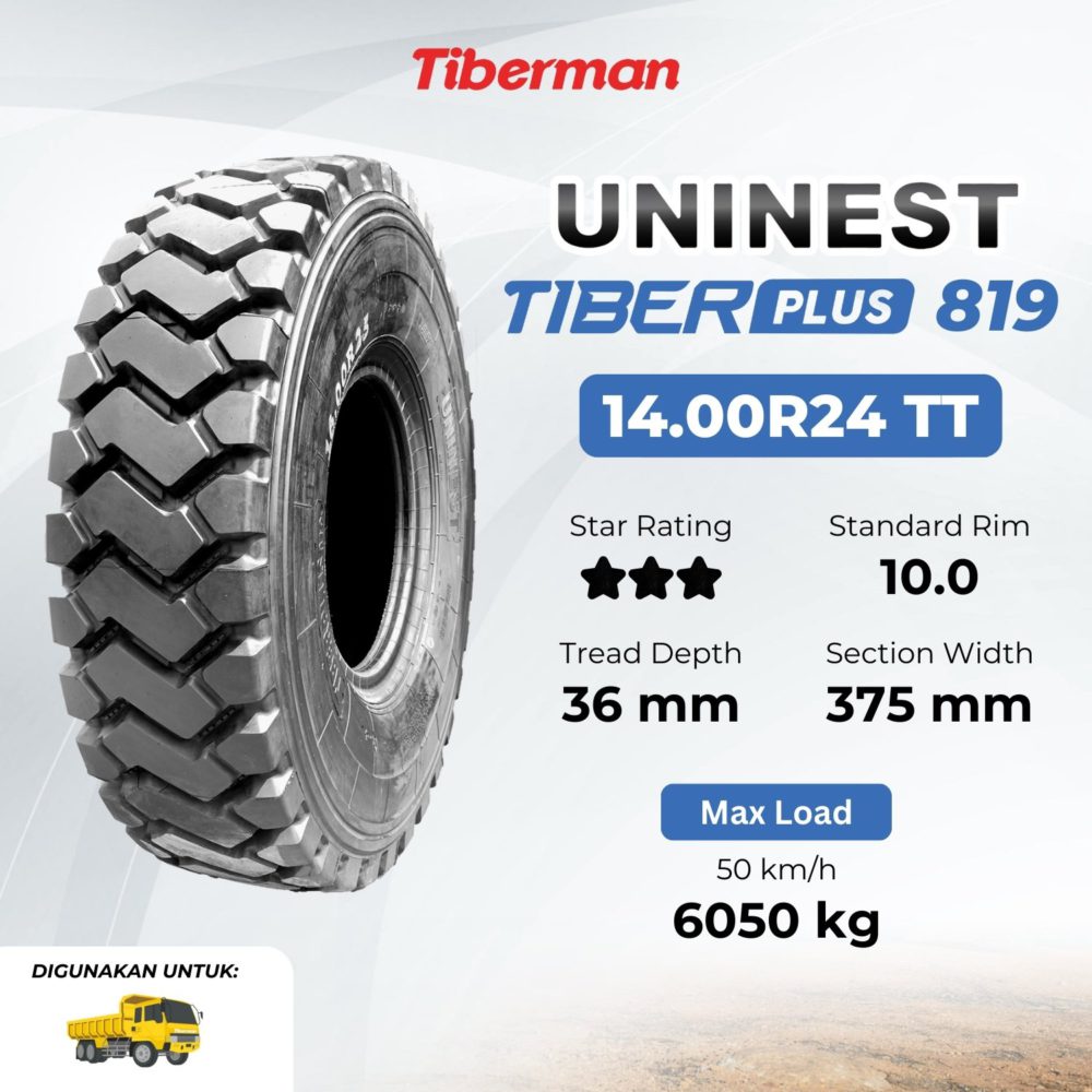 Uninest TiberPlus 819 14.00R24 *** E4