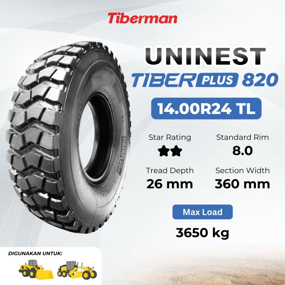 Uninest TiberPlus 820 14.00R24 ** G2