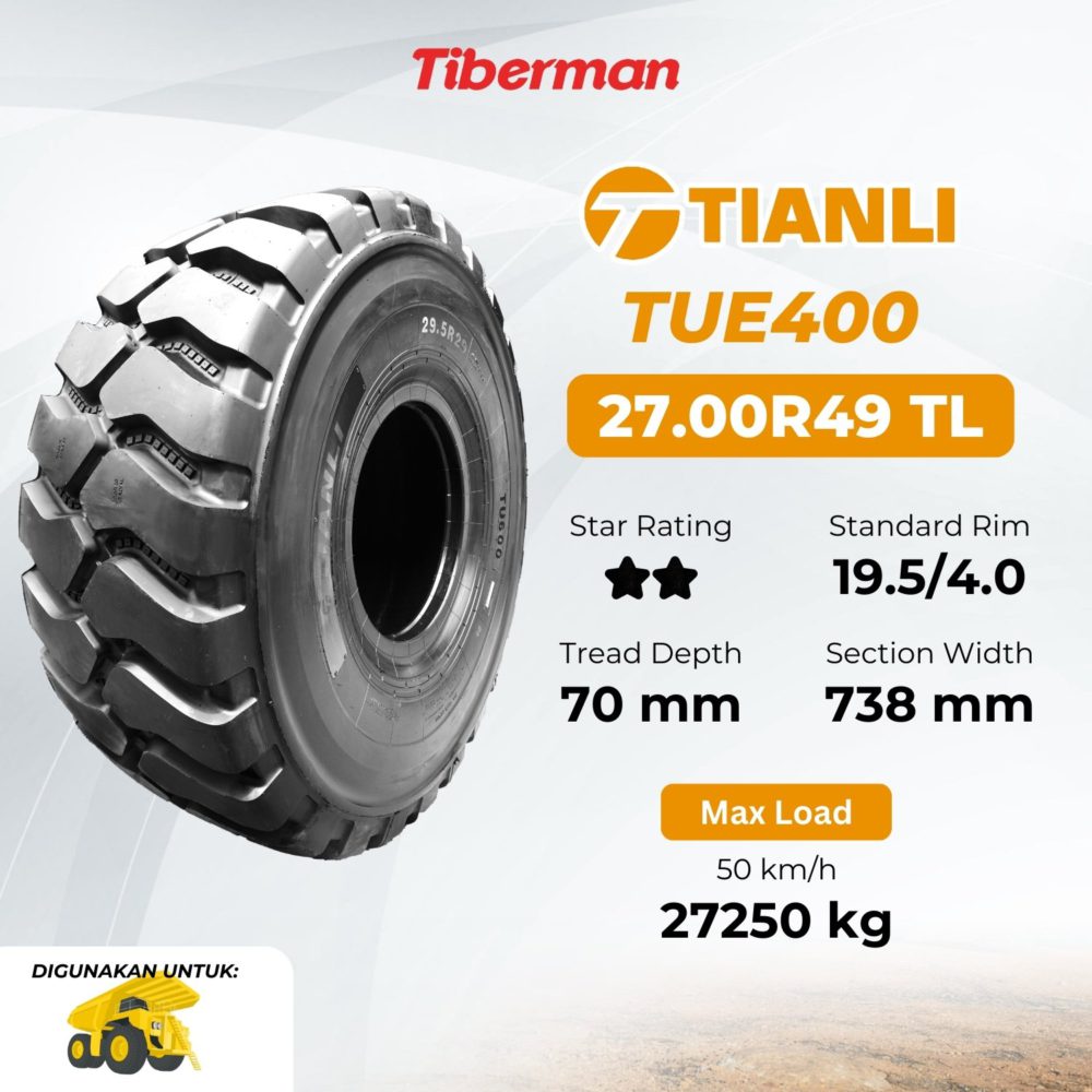 Tianli TUE400 27.00R49 ** E4