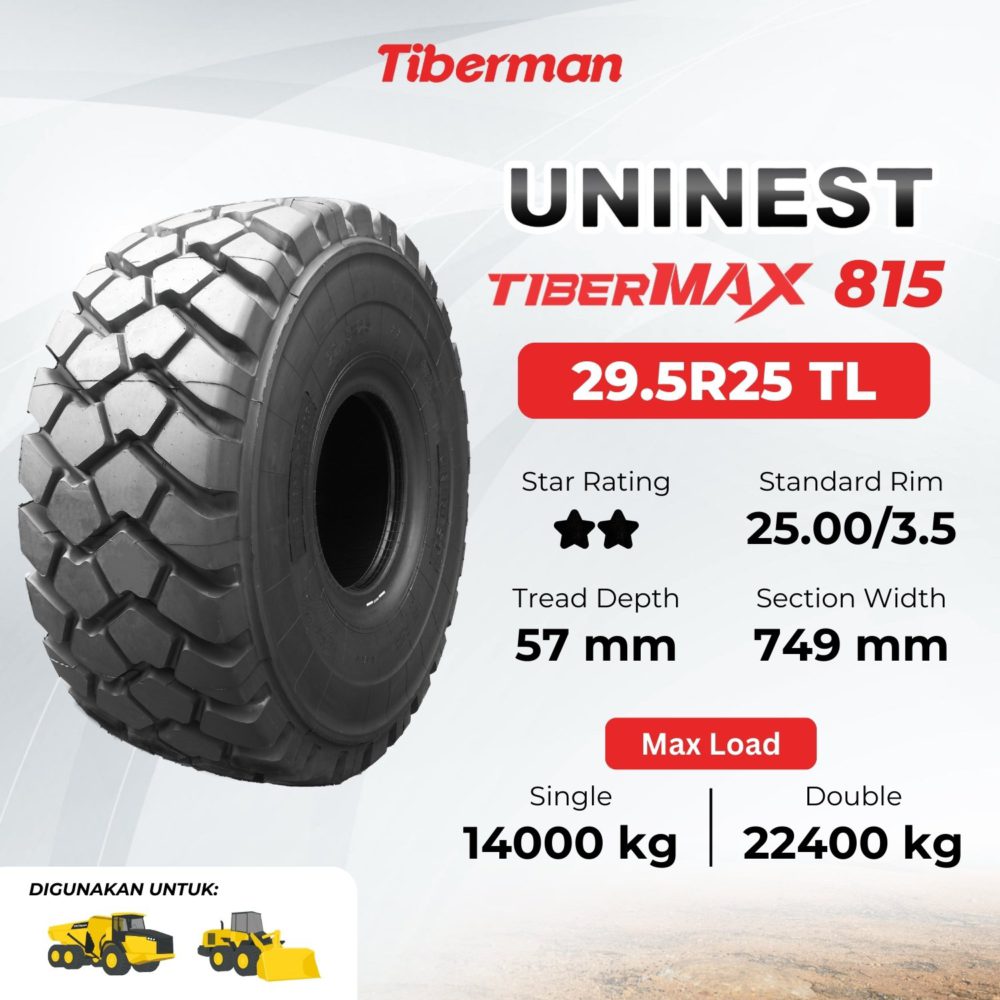 Uninest TiberMAX 815 29.5R25 ** E4/L4