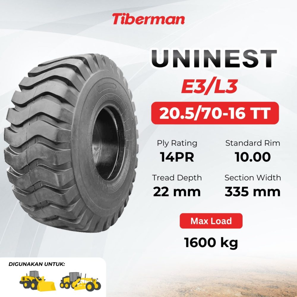Uninest 20.5/70-16 14PR E3/L3