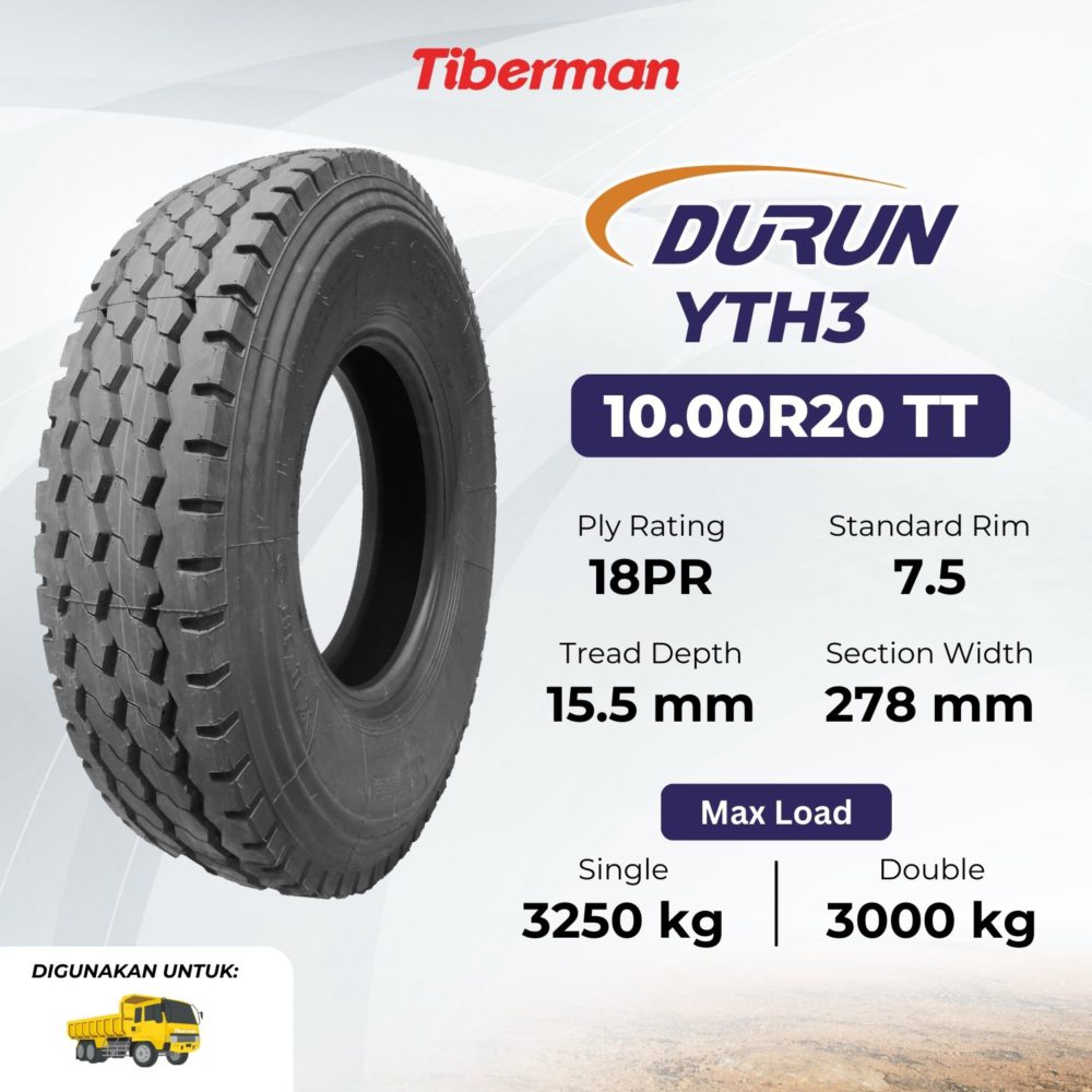 Durun YTH3 10.00R20 18PR
