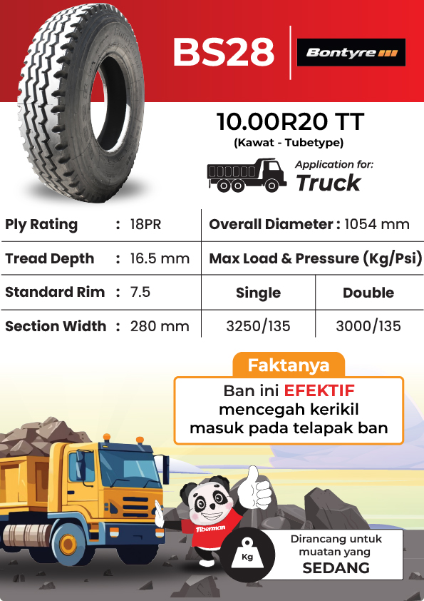 Bontyre BS28 10.00R20 18PR