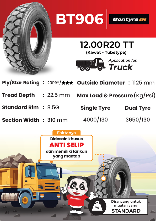 Bontyre BT906 12.00R20 20PR