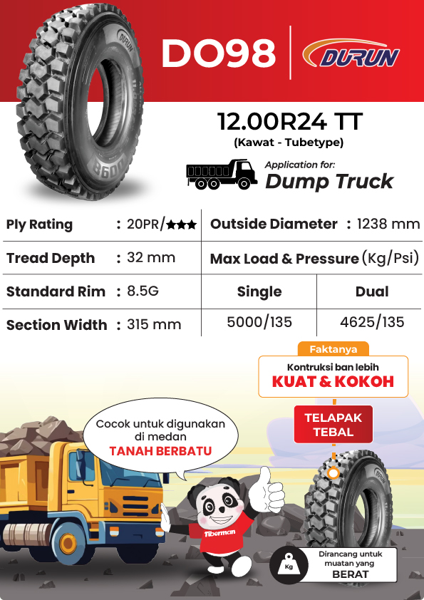 Durun DO98 12.00R24 ***