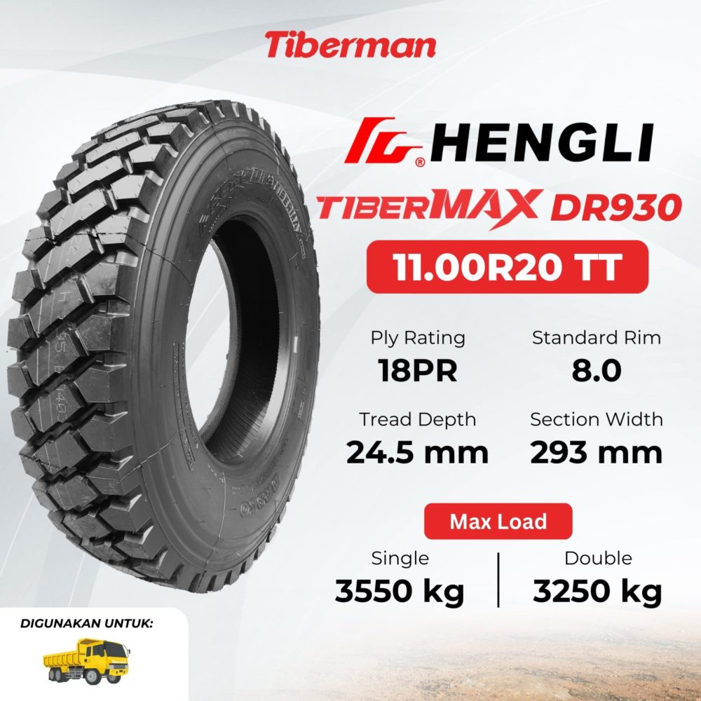 Hengli TiberMAX DR930 11.00R20 18PR