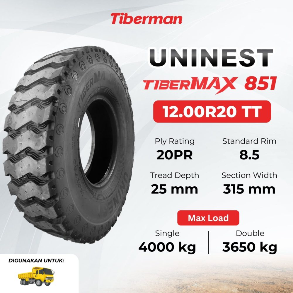 Uninest TiberMAX 851 12.00R20 20PR