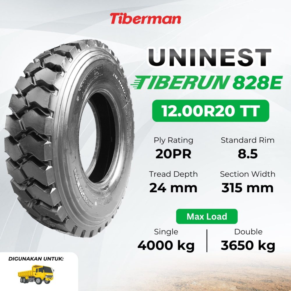 Uninest Tiberun 828E 12.00R20 20PR