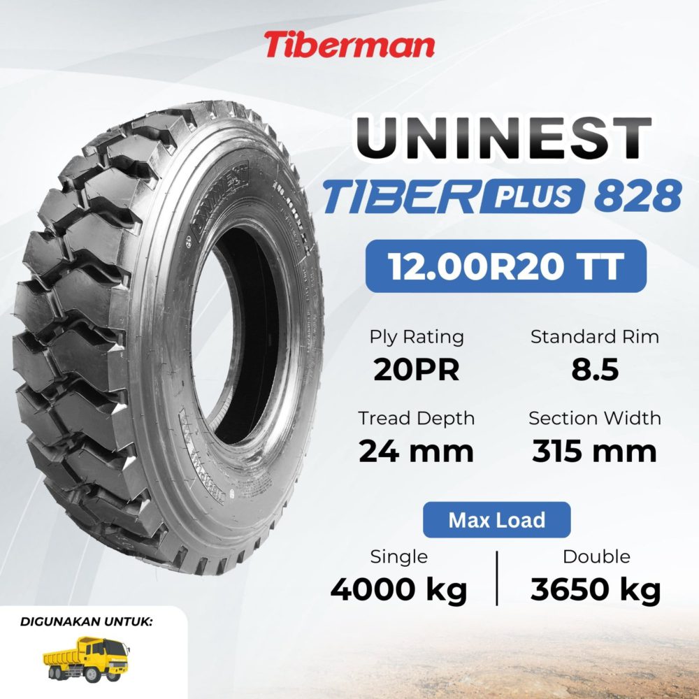 Uninest TiberPlus 828 12.00R20 20PR