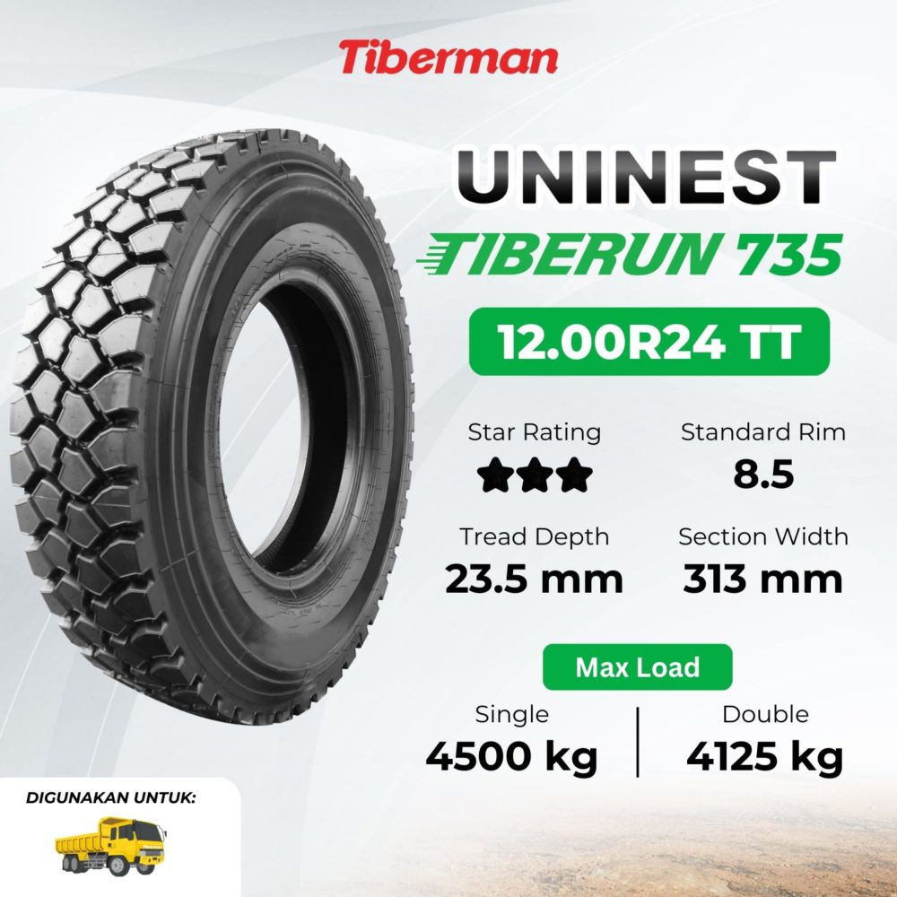 Uninest Tiberun 735 12.00R24 ***