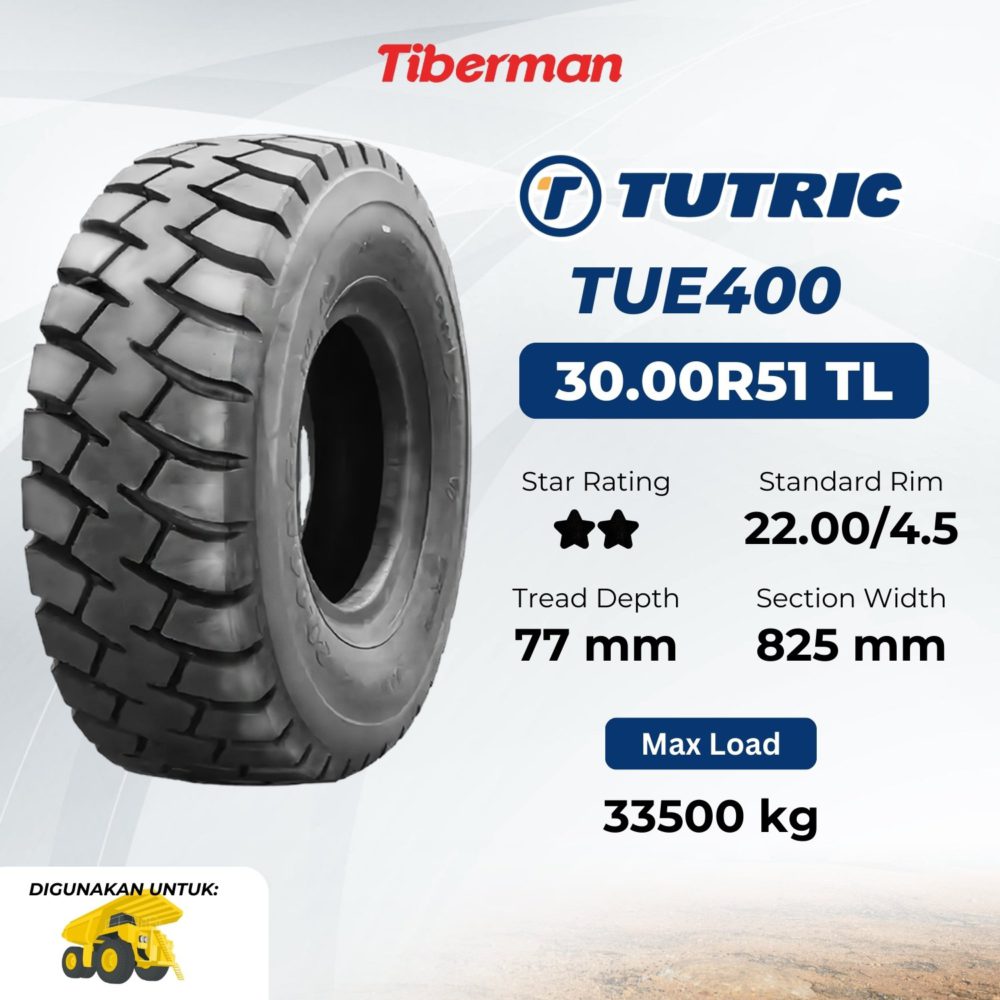 Tutric TUE400 30.00R51 ** E4
