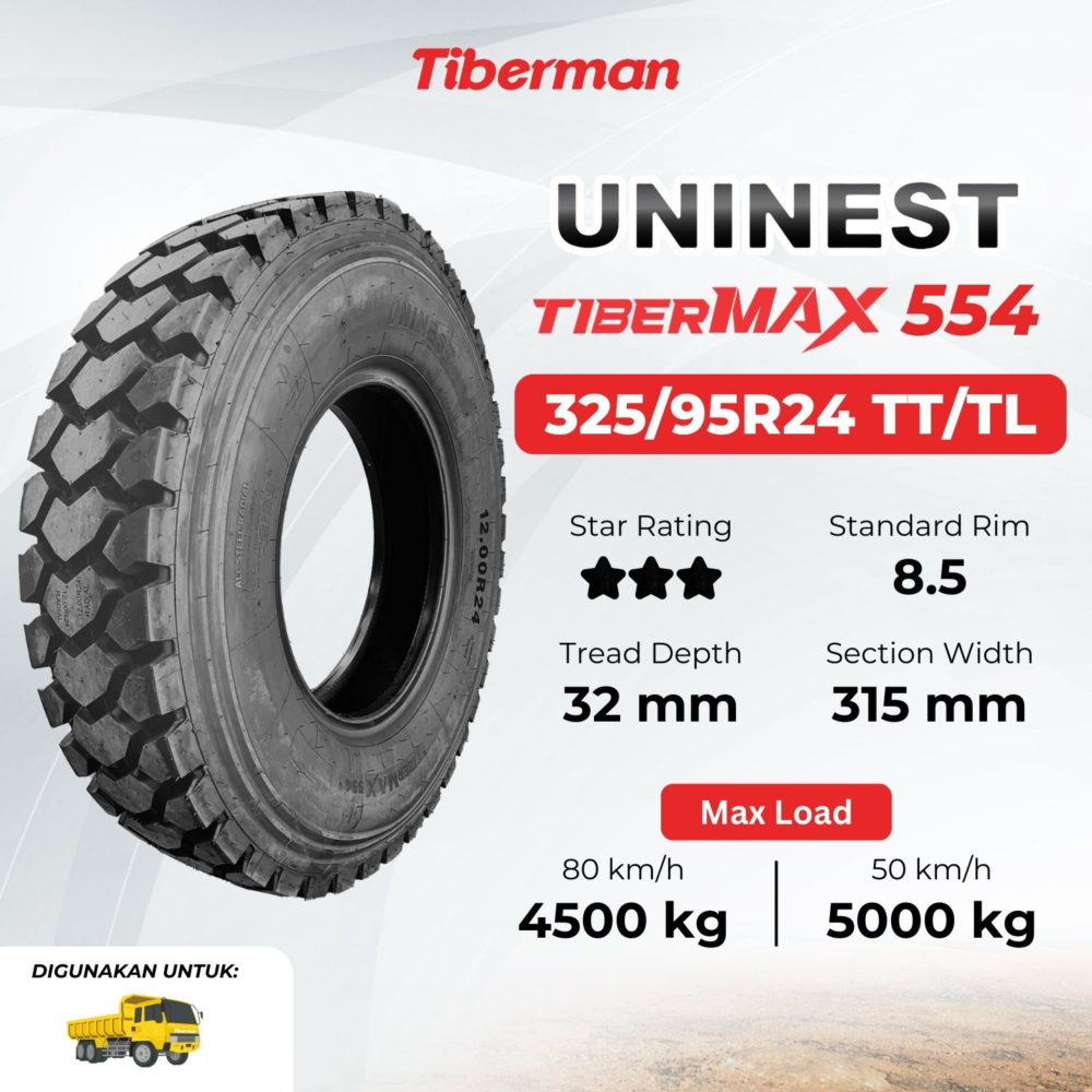 Uninest TiberMAX 554 325/95R24 ***
