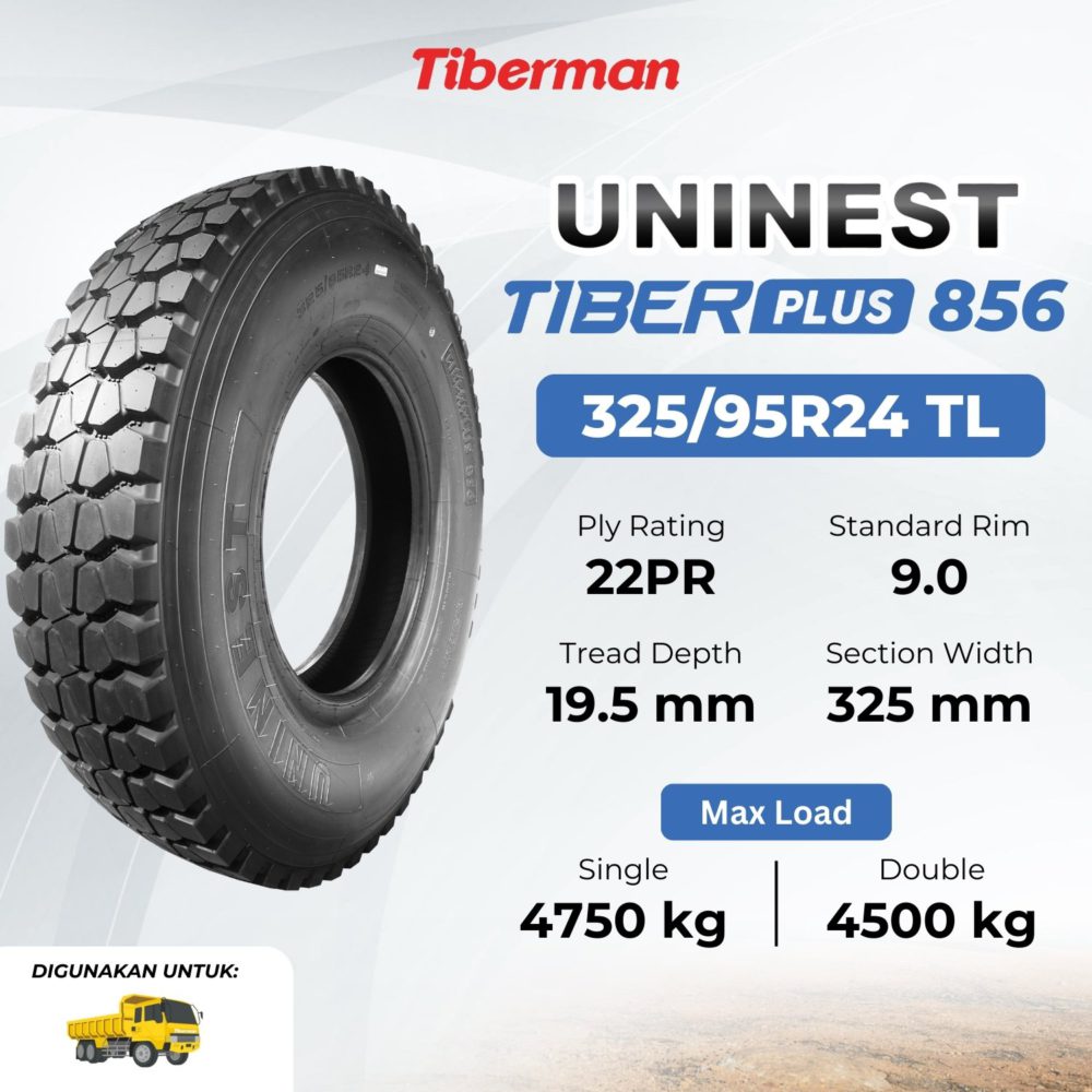 Uninest TiberPlus 856 325/95R24 22PR