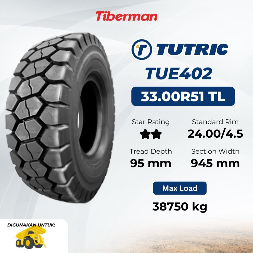 Tutric TUE402 33.00R51 ** E4