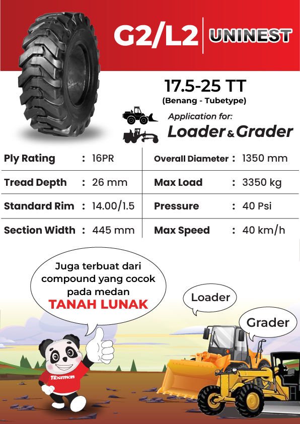 Uninest G2/L2 17.5-25 16PR